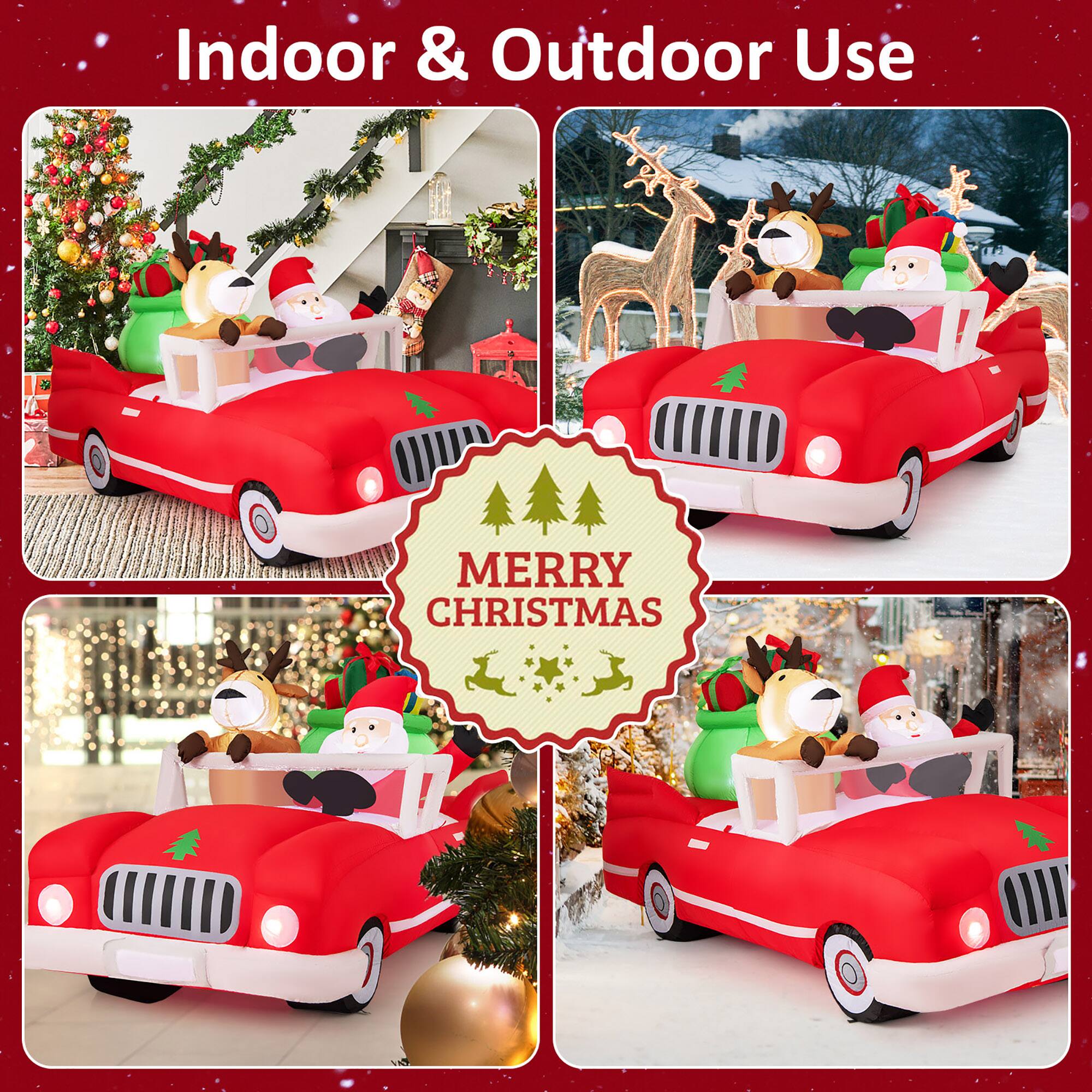 Indoor & Outdoor Use

Merry Christmas