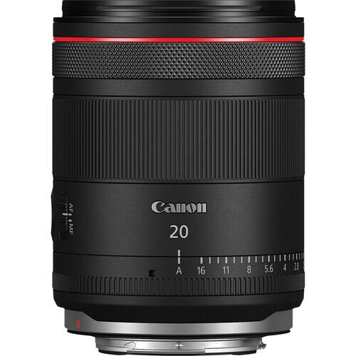 AF MF Canon 20mm A 16 11 8 5.6 4