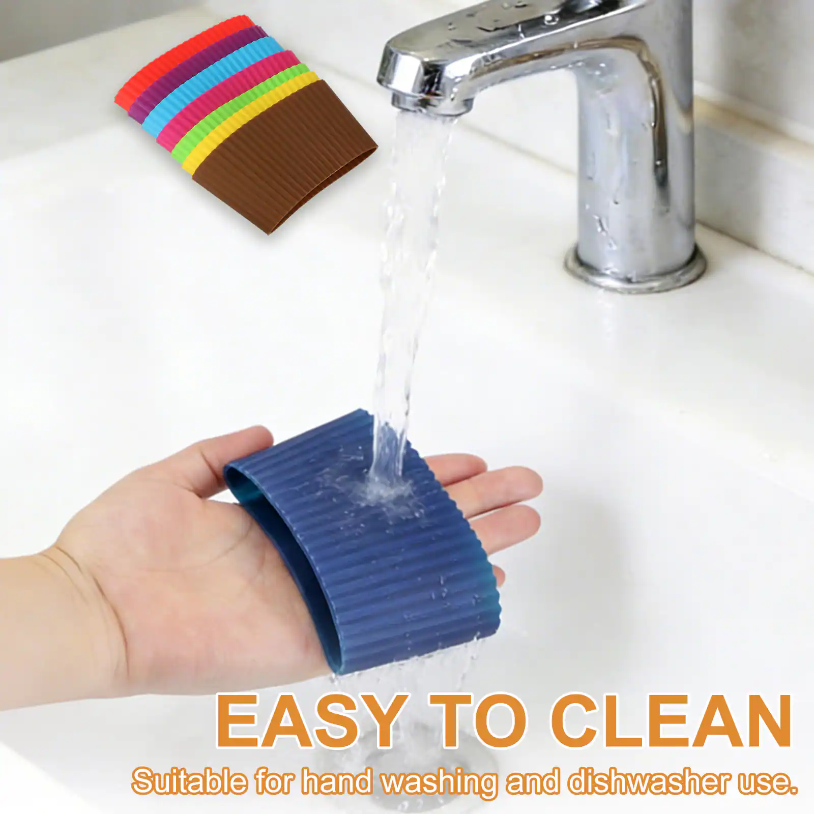 EASY TO CLEAN  
Suitable for hand washing and dishwasher use.