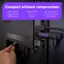 Compact without compromises: Won't block powers from neighboring your TV, no extra cords, HDMI ports. Alone. No clutter. RESET ROKU OPTICAL - A