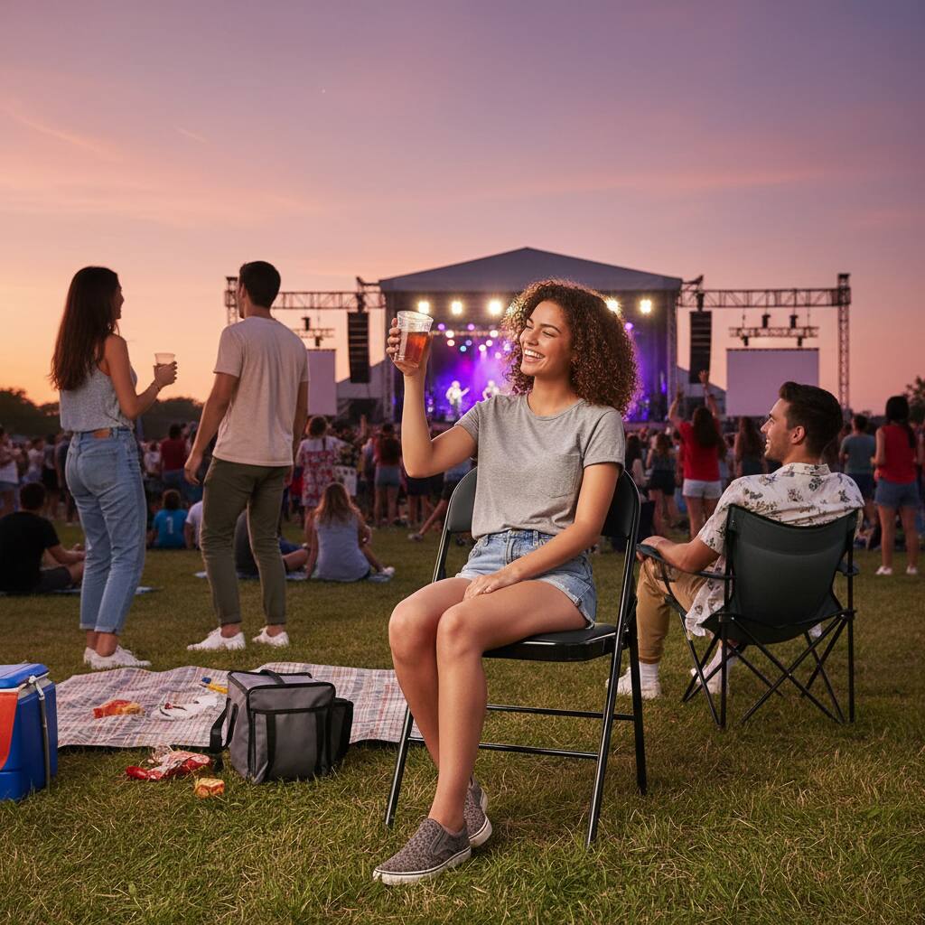 Alt View 2. AOITUN - Folding Chair 4 Pack Leather Padded for Daily Use - Quality Seating for Home, Office, or Dorm Room - Black.