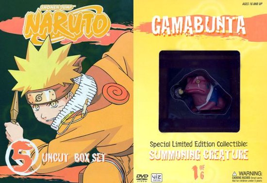 Naruto Uncut Box Set, Vol. 5 [Special Edition] [3 Discs] [With 