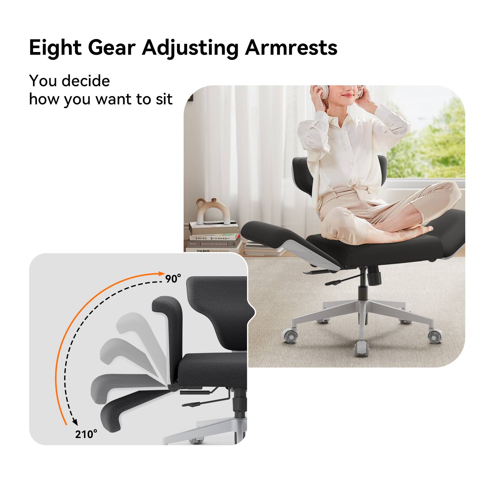 Newtral Freedom X Ergonomic Criss Cross Adjustable Office Chair w