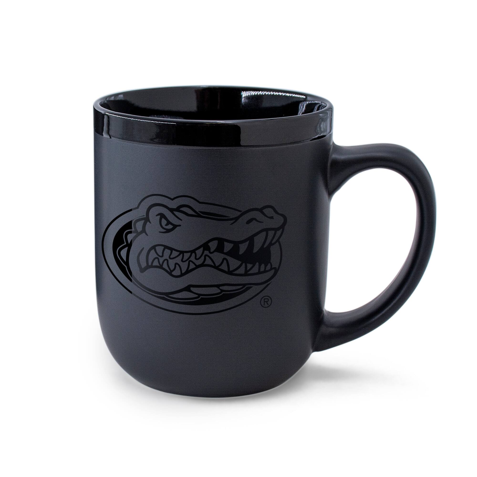 Front. WinCraft - Florida Gators 17oz. Ceramic Mug - Black.