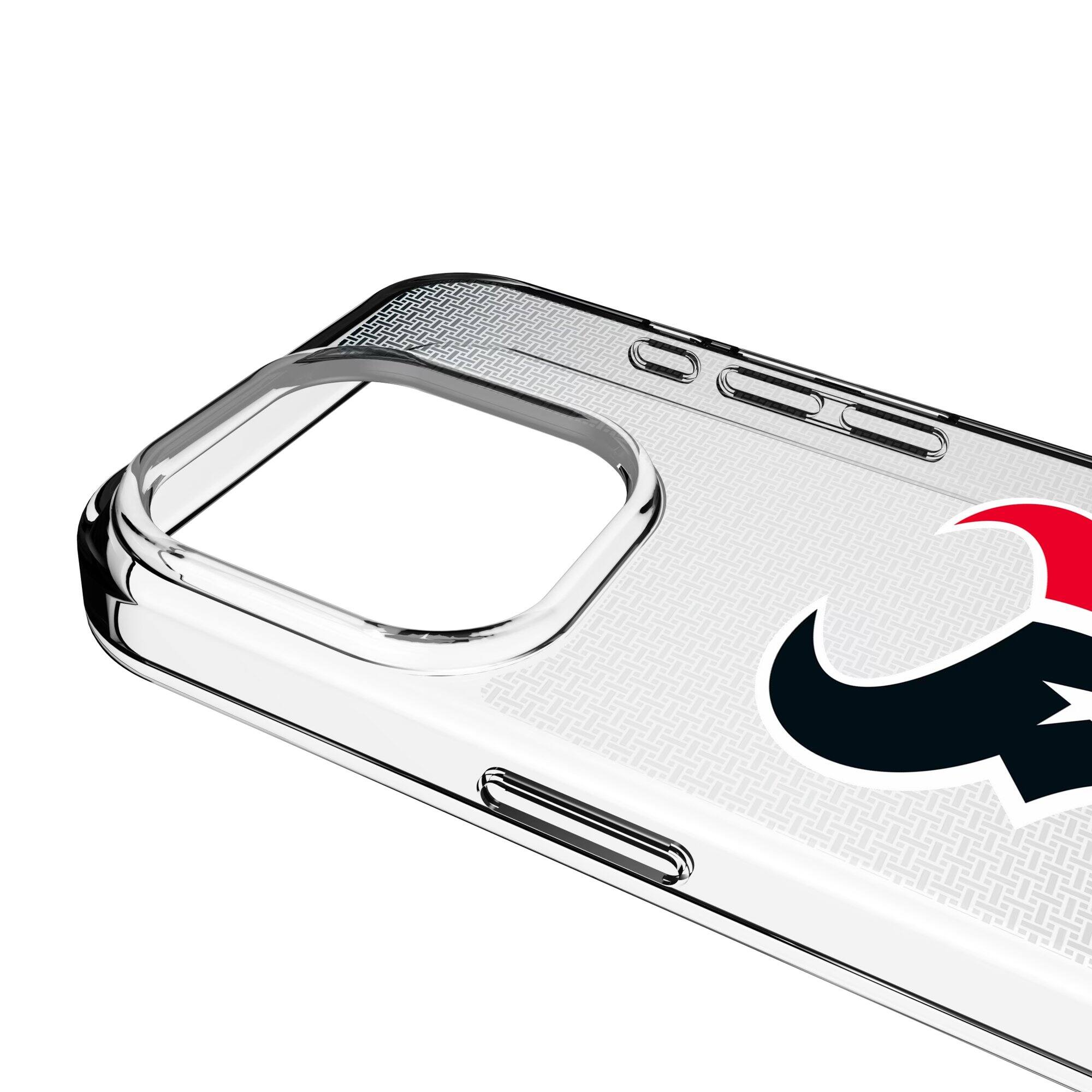 Alt View 2. Keyscaper - Linen Logo iPhone Clear Case - 16e - Multicolor.