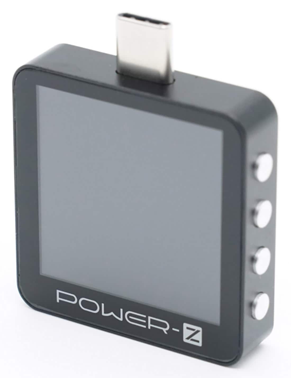 Alt View 1. ChargerLAB - Power-Z KM003C Portable USB-C Fast Charging Tester PD3.1 QC5.0 Digital Voltmeter & Ammeter Power Bank Tester - Black.