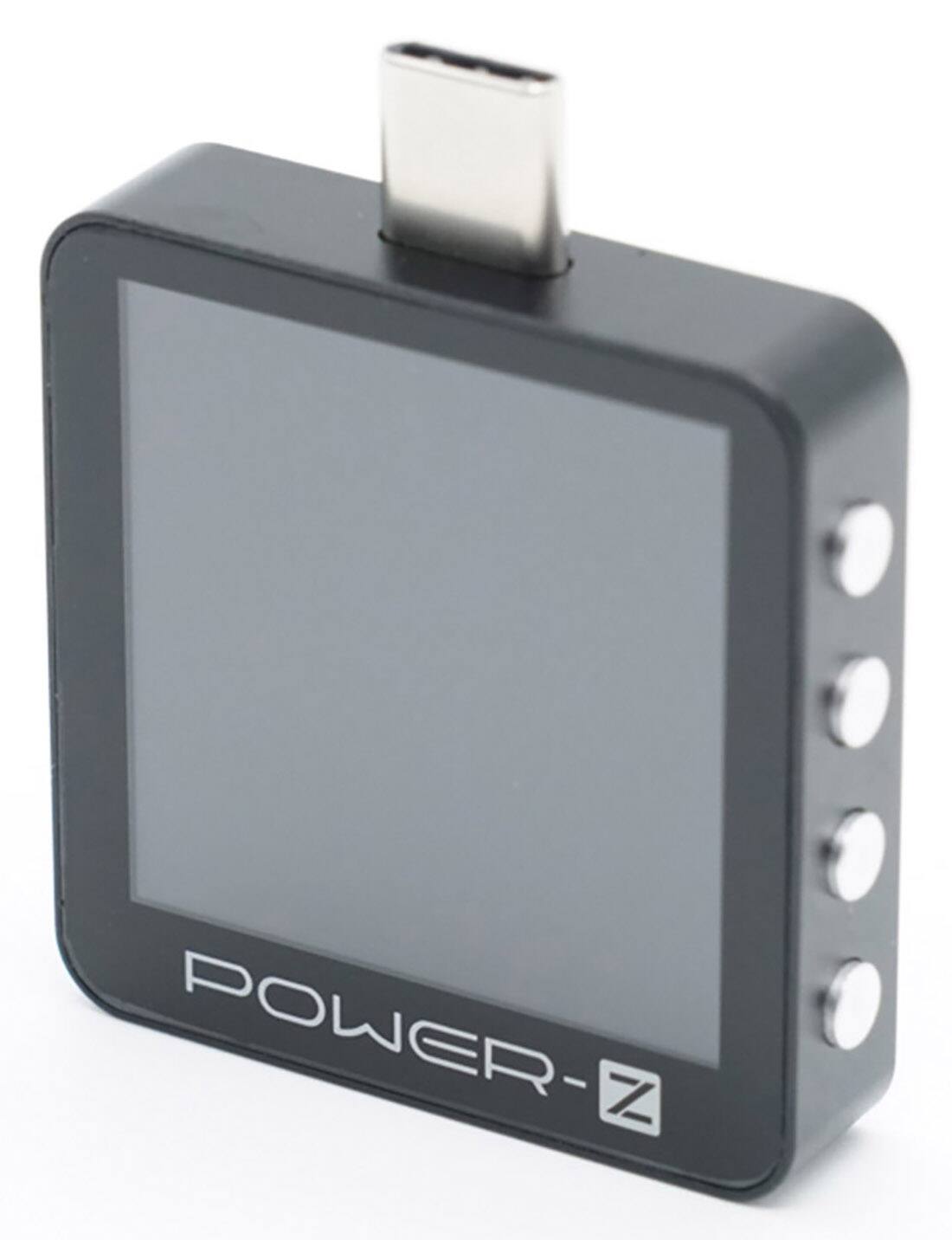 Alt View 1. ChargerLAB - Power-Z KM003C Portable USB-C Fast Charging Tester PD3.1 QC5.0 Digital Voltmeter & Ammeter Power Bank Tester - Black.