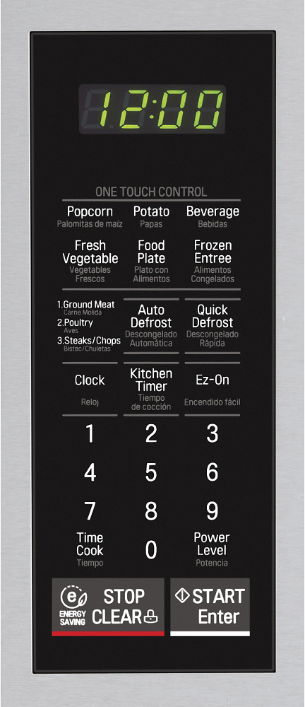 Best Buy: LG 0.7 Cu. Ft. Compact Microwave Stainless steel LCS0712ST