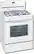 Angle Standard. Frigidaire - 30" Self-Cleaning Freestanding Gas Convection Range - White.