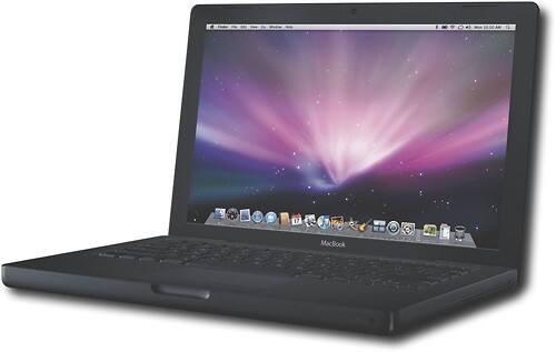 Angle Standard. Apple® - MacBook® with 13.3" Display - Black.