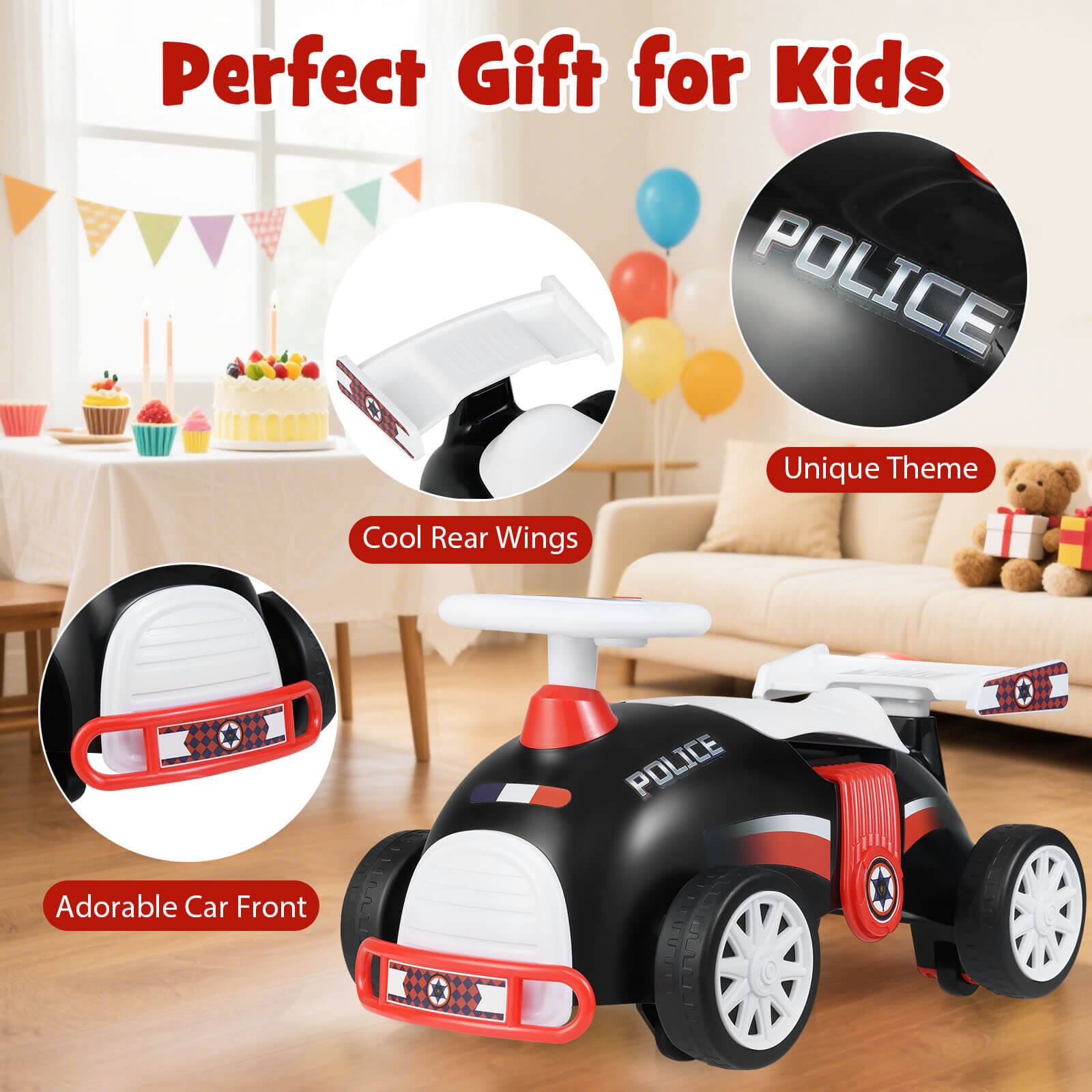 Perfect Gift for Kids

- Unique Theme
- Cool Rear Wings
- Adorable Car Front