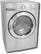Alt View Standard 3. LG - SteamDryer 7.3 Cu. Ft. 9-Cycle Extra-Large Capacity Electric Dryer - Stainless-Steel.