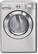 Alt View Standard 4. LG - SteamDryer 7.3 Cu. Ft. 9-Cycle Extra-Large Capacity Electric Dryer - Stainless-Steel.