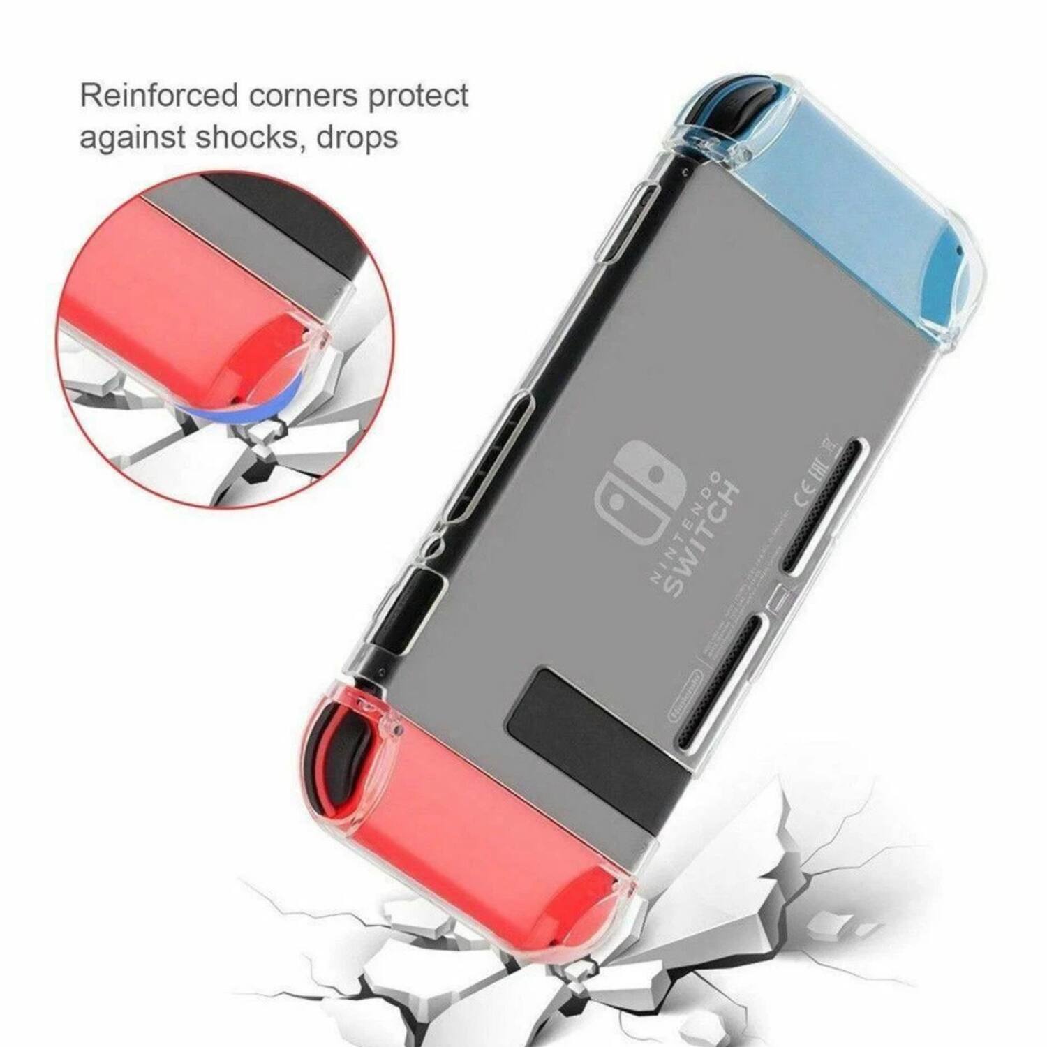 Reinforced corners protect against shocks, drops