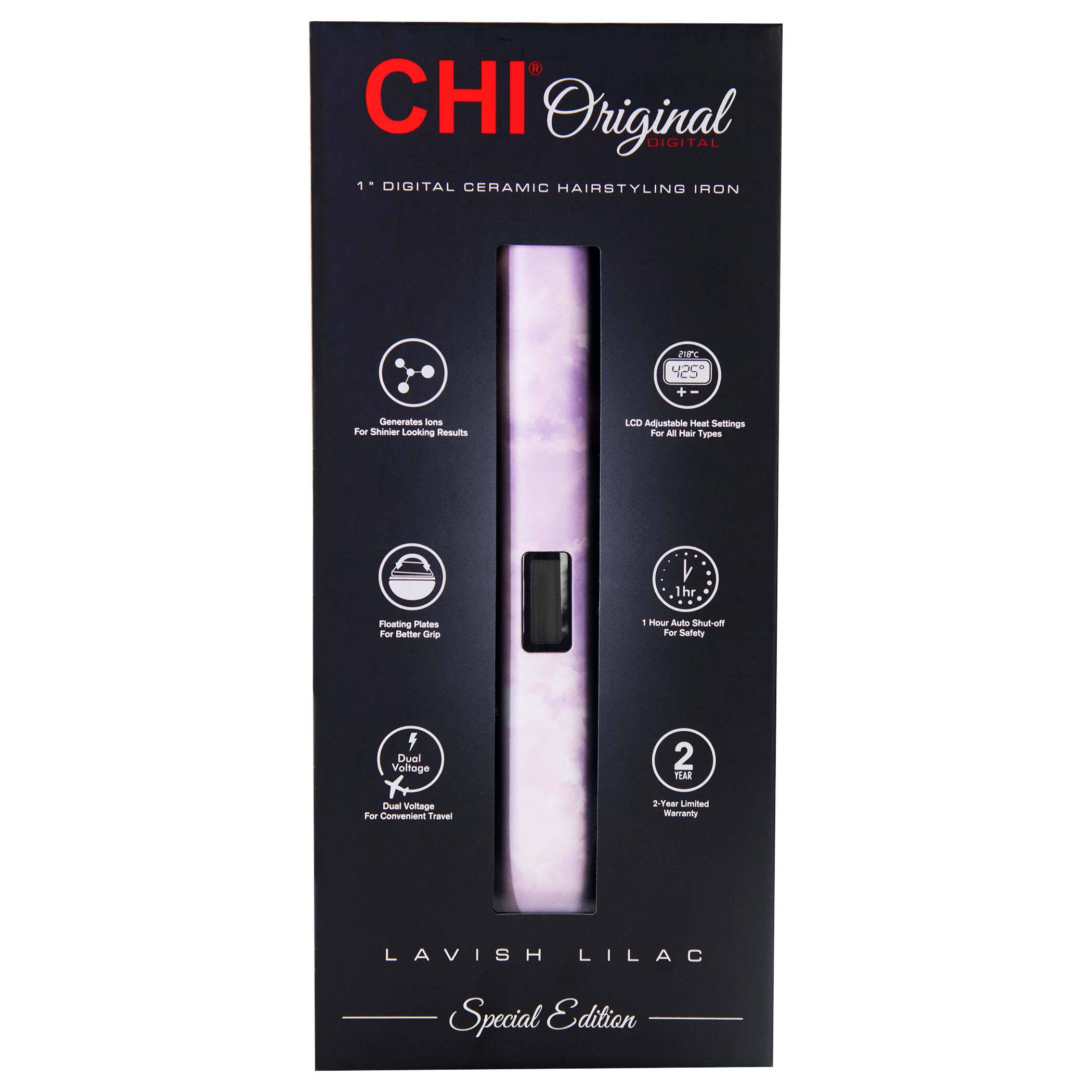 Customer Reviews CHI Ceramic Digital Hair Straightener Lavish Lilac