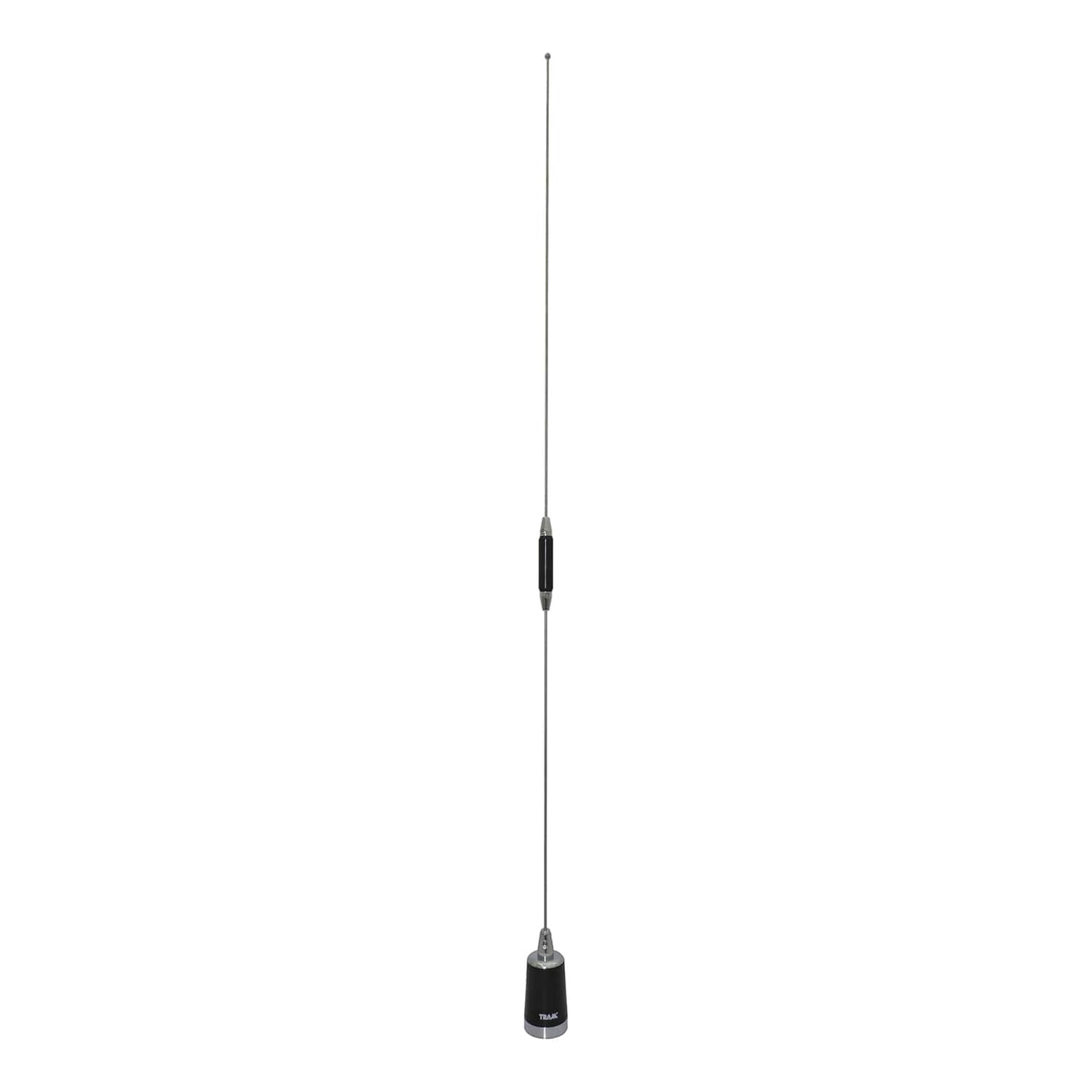 Tram - 1180 150-Watt Pretuned Dual-Band 144 MHz to 148 MHz VHF/430 MHz to 450 MHz UHF Amateur Radio Antenna - Silver