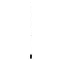 Tram - 1180 150-Watt Pretuned Dual-Band 144 MHz to 148 MHz VHF/430 MHz to 450 MHz UHF Amateur Radio Antenna - Silver
