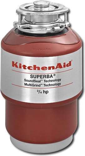 KitchenAid - 3/4 HP Disposer - Brown