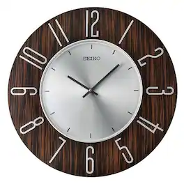Seiko - 20" Sara Wall Clock - Brown