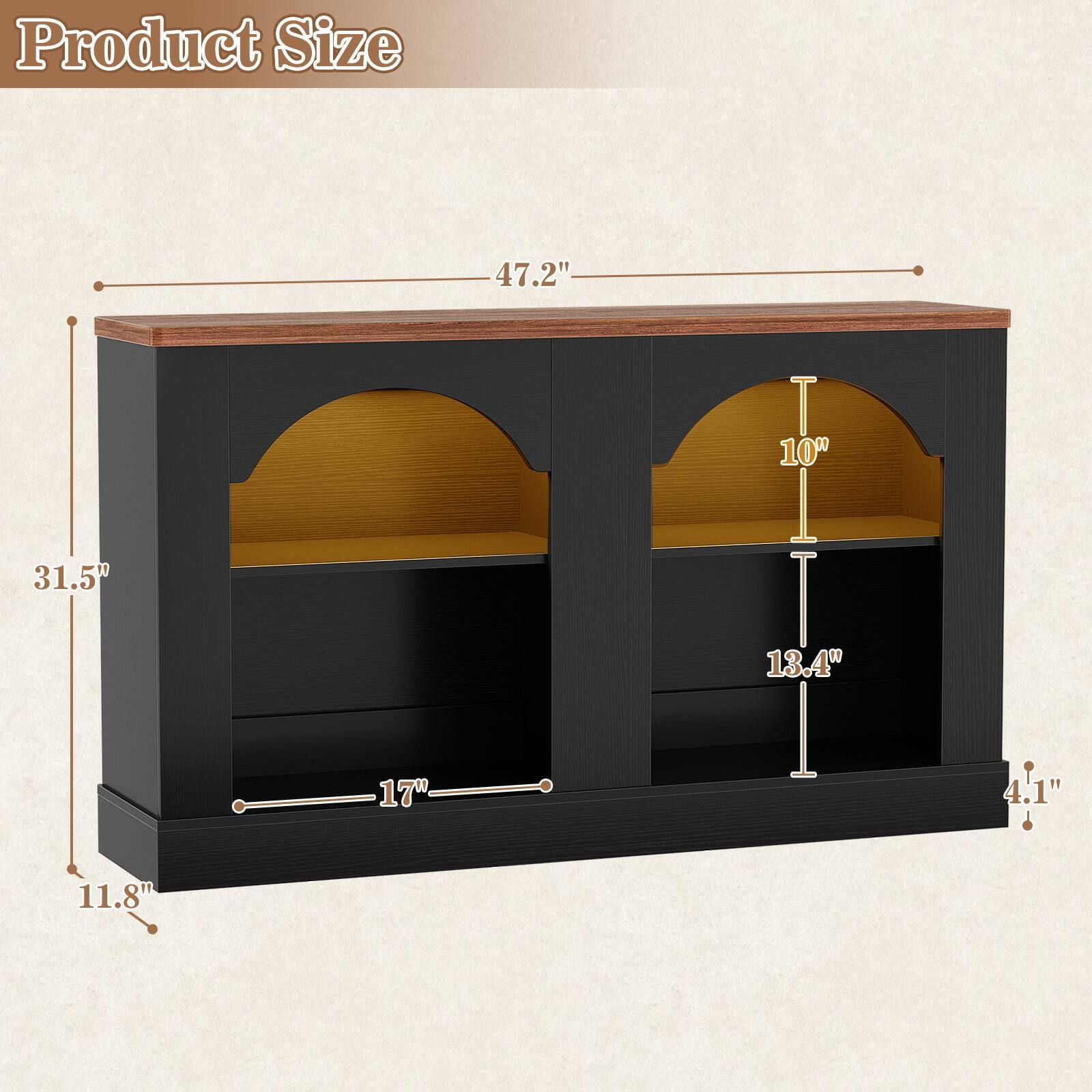 Product Size

47.2" x 31.5" x 11.8" x 17" x 10" x 13.4" x 4.1"