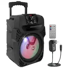 BLUE
POWER
INPUT
EQ
USB
MIC/REMOTE
VOLUME
MICROPHONE
PYLE