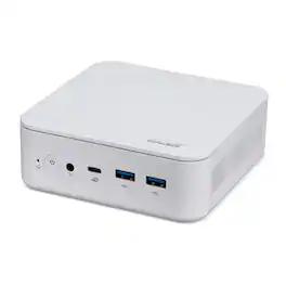 Acer - Revo Box Mini PC Desktop - AMD Ryzen 3 5000 Series 2021 - 8GB DDR4 Memory - 512GB Storage - White