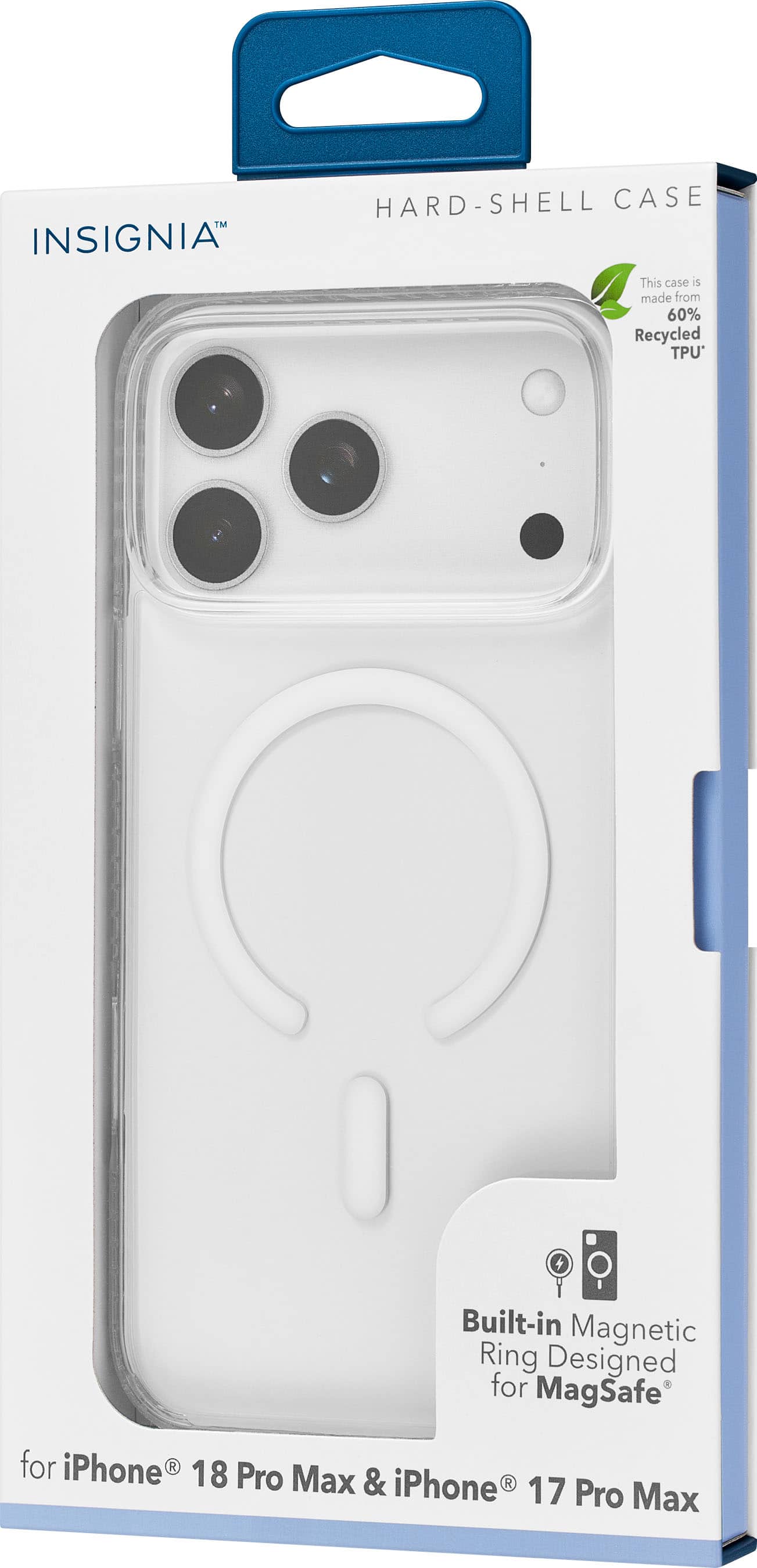 Insignia™ Hard Shell Case with MagSafe for Apple iPhone 18 Pro Max