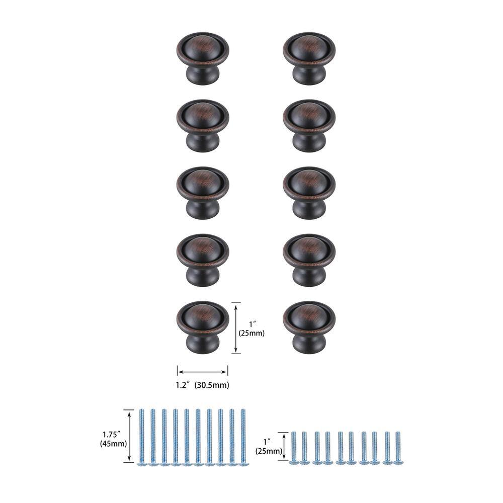 1" (25mm)  
1.2" (30.5mm)  
1.75" (45mm)  
1" (25mm)