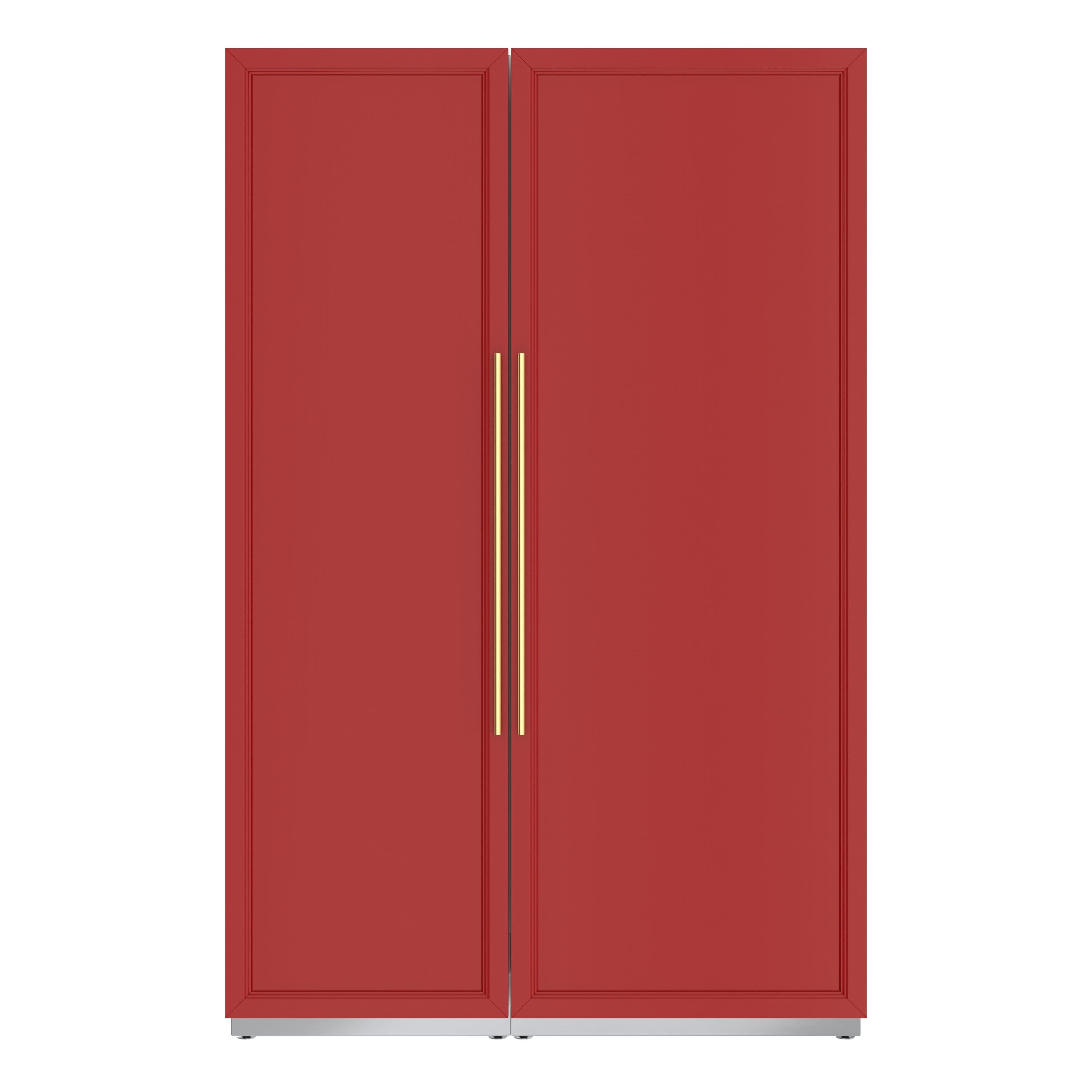 Koolmore - Panel Ready Column Refrigerator and Freezer, 30" Refrigerator and 24" Freezer - White