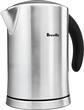 Breville - ikon Electric Kettle - Stainless-Steel/Black - Angle