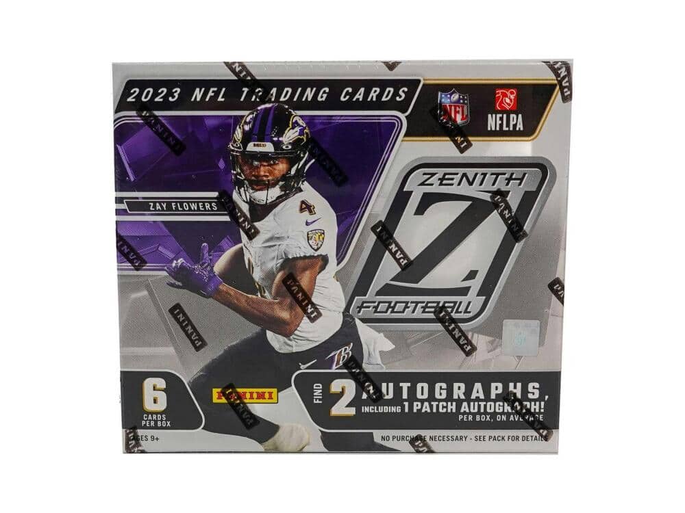 2023 Panini Zenith Football Hobby Box price history on PriceWatchPro