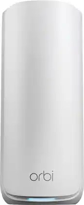 NETGEAR - Orbi 870 Series BE21000 Tri-Band Mesh Wi-Fi 7 Satellite - White
