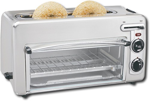 Best Buy: Hamilton Beach Toastation Toaster Oven Brushed Metal 22710