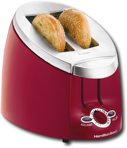 Best Buy: Hamilton Beach Easy Reach 4-Slice Toaster Oven Candy apple red  31337D