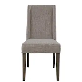 Liberty Furniture Industries - Double Bridge Upholstered Side Chair (RTA)-Set of 2 in Dark Chestnut - Brown