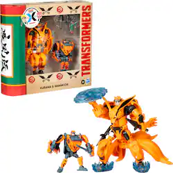 Collaborative Naruto Shippuden x Transformers Kurama and Gamakichi - Front_Zoom