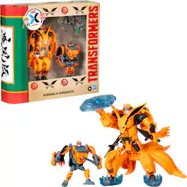 Collaborative Naruto Shippuden x Transformers Kurama and Gamakichi