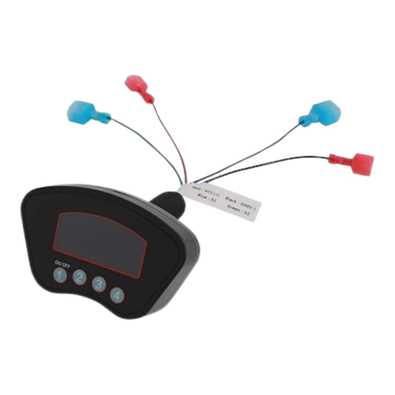 Stock Preferred - Keyless One-Button Start Ignition Switch for Golf Carts - Black