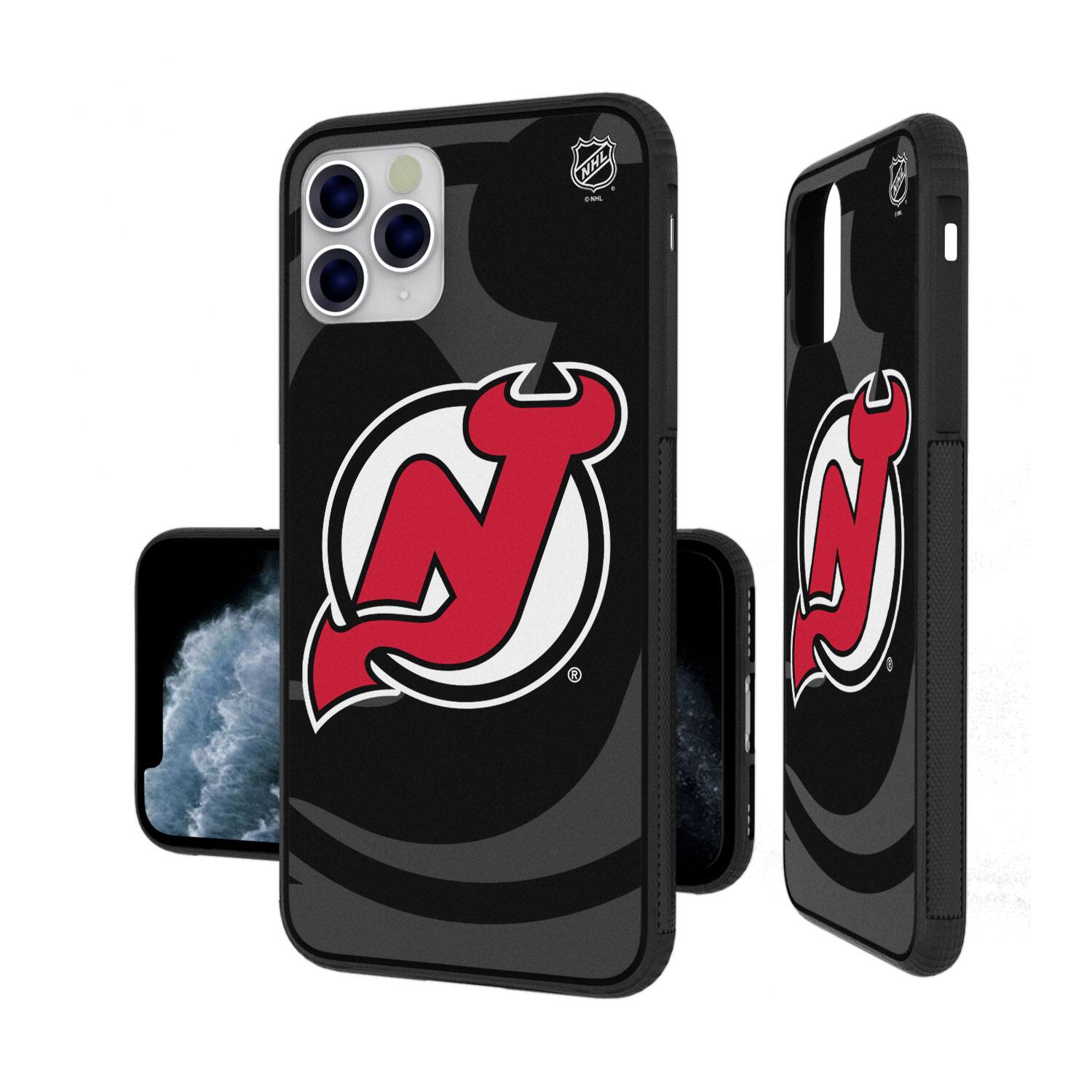 Alt View 2. Keyscaper - New Jersey Devils iPhone Bump Ice Case - 13 Pro Max - Multicolor.