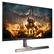 Angle. Philips - Momentum 32" LED 4K Gaming Monitor with HDR - Silver.