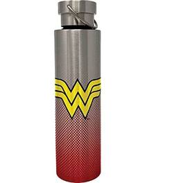 Spoontiques - DC Comics Wonder Woman Stainless Steel Bottle with Twist Lid 24 ounces - Multicolor