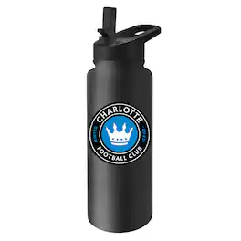 Logo Brands - Charlotte FC 34oz. Quencher Bottle - Multicolor