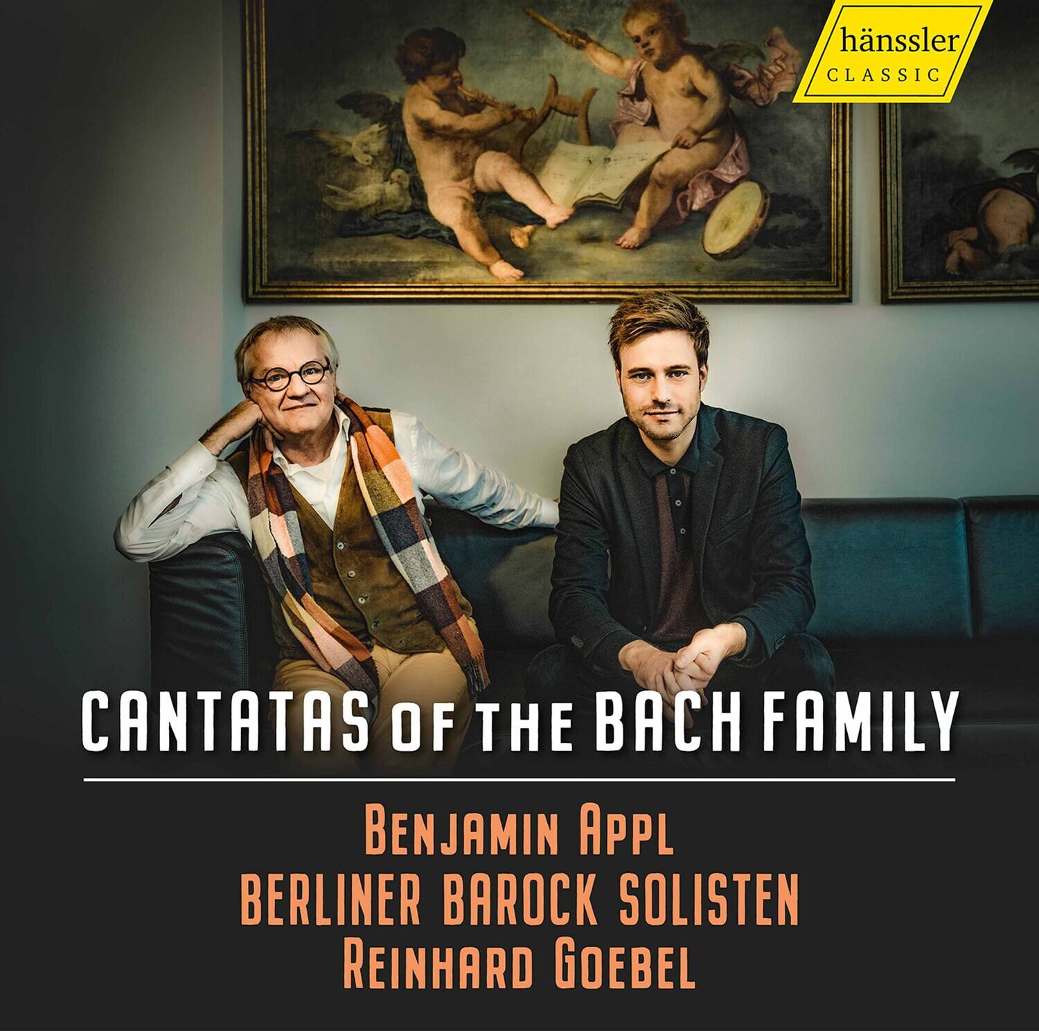 CANTATAS OF THE BACH FAMILY

Benjamin Appl  
BERLINER BAROCK SOLISTEN  
Reinhard Goebel

hänssler CLASSIC