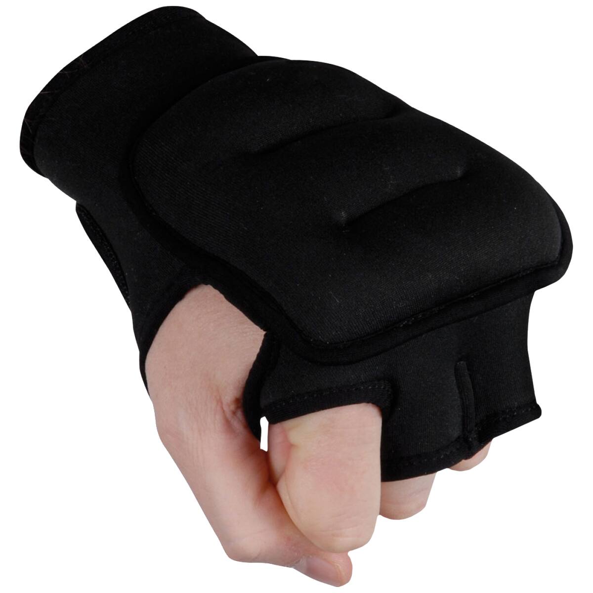 Alt View 1. TITLE Boxing - Title Weighted Gloves-1 lb pair - Black.