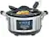 Front. Hamilton Beach - Set & Forget 6 Qt. Programmable Slow Cooker - STAINLESS STEEL.