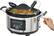 Alt View 12. Hamilton Beach - Set & Forget 6 Qt. Programmable Slow Cooker - STAINLESS STEEL.