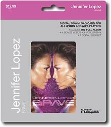 Front Large. Platinum MusicPass - Jennifer Lopez: <b>Brave</b> Digital Album.