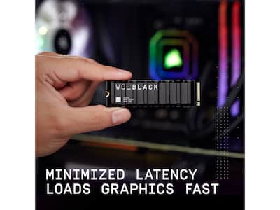 Western Digital WD_BLACK 2TB SN850X NVMe SSD 7300 MB/s, PS5, Gen4 Western Digital WD_BLACK 2TB SN850X NVMe SSD 7300 MB/s, PS5, Gen4