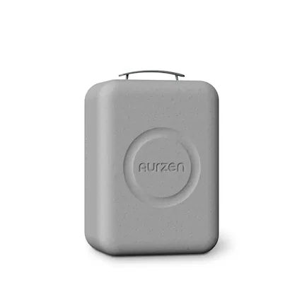 Front. Aurzen - Carrying Case for BOOM mini Projector, All-in-One Foam EPP Travel Case - Waterproof, Sturdy and Protective for Travel - Gray.