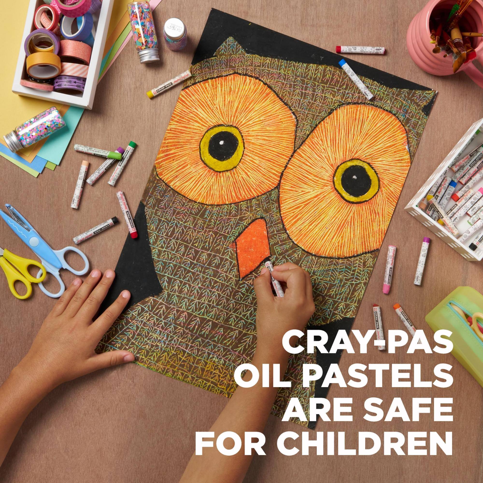 29737
AWAYAFALE
CRAY-PAS OIL PASTELS ARE SAFE FOR CHILDREN